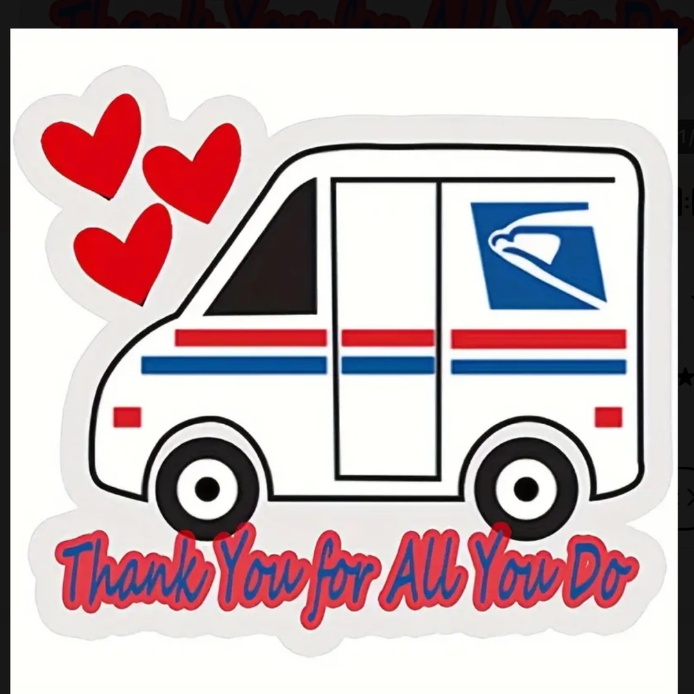 Thank Your Postal Worker With a Mailbox Sticker